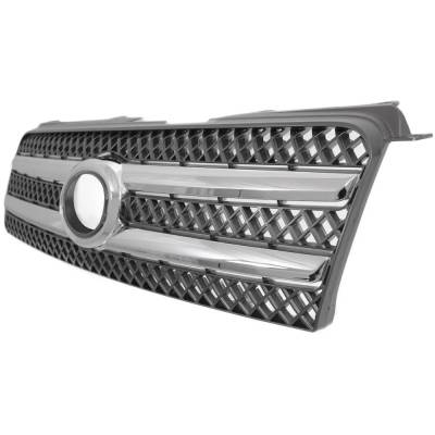 Rareelectrical - Painted Black Grille Assembly Compatible With Toyota Highlander Hybrid Limited 6 Cyl 3.3L Highlander - Image 2