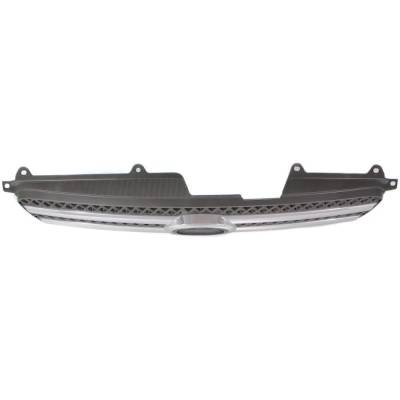 Rareelectrical - Painted Black Grille Assembly Compatible With Toyota Highlander Hybrid Limited 6 Cyl 3.3L Highlander - Image 4