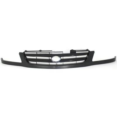 New Textured Black Grille Assembly Compatible With Toyota Sienna Ce 6 Cyl 3.0L Sienna Le 6 Cyl 3.0L