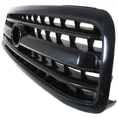 Rareelectrical - New Paintable Grille Assembly Compatible With Toyota Tundra Limited 8 Cyl 4.7L Tundra Sr5 8 Cyl 4.7L - Image 2