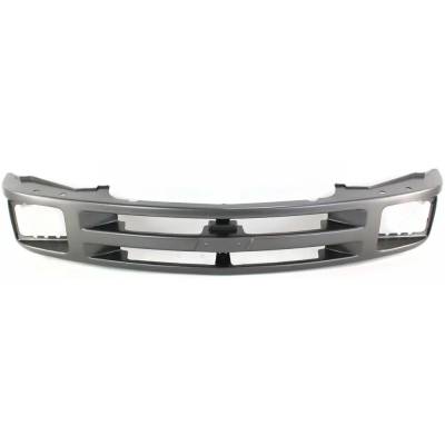New Painted Gray Grille Assembly Compatible With Chevrolet S10 Ls 4 Cyl 2.2L Blazer Lt 6 Cyl 4.3L