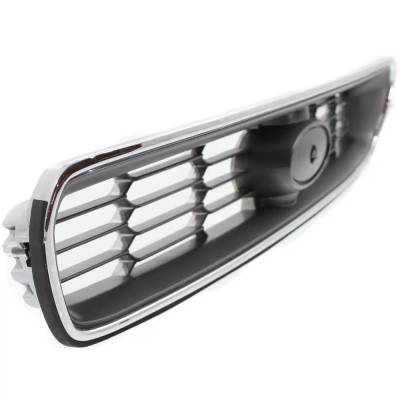 Rareelectrical - New Chrome Shell Grille Assembly Compatible With Subaru Legacy Gt 4 Cyl 2.5L Legacy L 4 Cyl 2.5L - Image 3