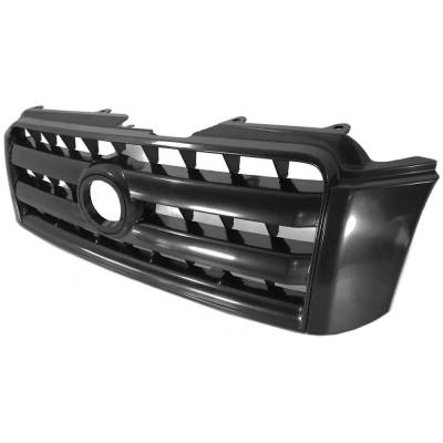 Rareelectrical - New Painted Black Grille Assembly Compatible With Toyota Highlander Base 4 Cyl 2.4L Highlander Base - Image 2