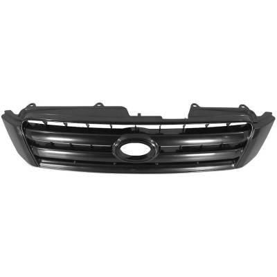 Rareelectrical - New Painted Black Grille Assembly Compatible With Toyota Highlander Base 4 Cyl 2.4L Highlander Base - Image 4