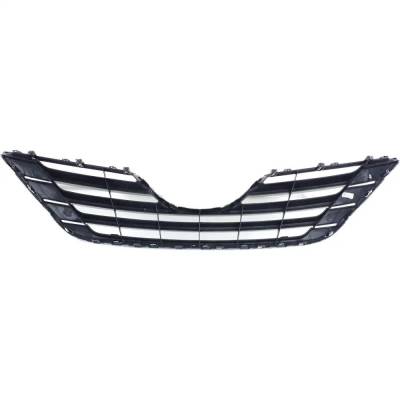 Rareelectrical - New Chrome Shell Grille Assembly Compatible With Toyota Camry Xle 6 Cyl 3.5L Camry Xle 4 Cyl 2.4L - Image 5