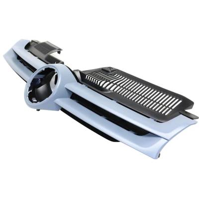 Rareelectrical - New Primed Gray Grille Assembly Compatible With Volkswagen Rabbit Comfortline 5 Cyl 2.5L Rabbit 2.5 - Image 2