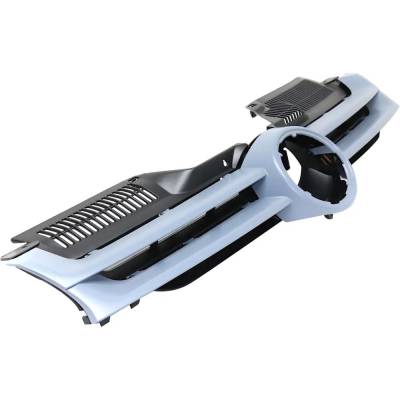 Rareelectrical - New Primed Gray Grille Assembly Compatible With Volkswagen Rabbit 2.5 5 Cyl 2.5L Rabbit S 5 Cyl 2.5L - Image 3