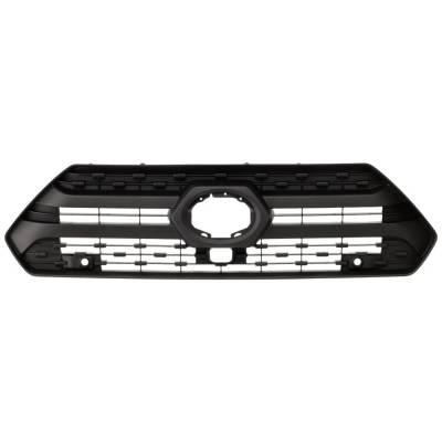New Textured Black Grille Assembly Compatible With Toyota Rav4 Trail 4 Cyl 2.5L Rav4 Adventure 4 Cyl