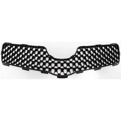 Rareelectrical - New Textured Black Grille Assembly Compatible With Toyota Yaris S 4 Cyl 1.5L Yaris Le 4 Cyl 1.5L - Image 4