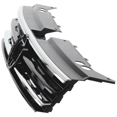 Rareelectrical - New Textured Black Grille Assembly Compatible With Volkswagen Tiguan Sel 4 Cyl 2.0L Tiguan Se 4 Cyl - Image 3