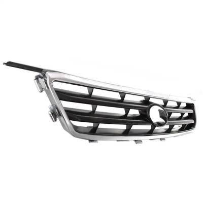 Rareelectrical - New Chrome Shell Grille Assembly Compatible With Toyota Camry Ce 4 Cyl 2.2L Camry Xle 4 Cyl 2.2L - Image 3