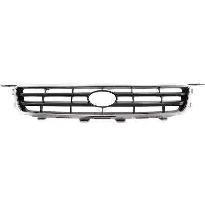 New Chrome Shell Grille Assembly Compatible With Toyota Camry Le 6 Cyl 3.0L Camry Ce 4 Cyl 2.2L