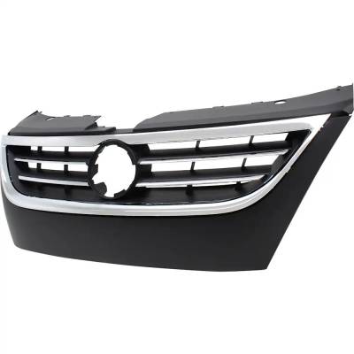 Rareelectrical - New Primed Black Grille Assembly Compatible With Volkswagen Cc Sportline 4 Cyl 2.0L Cc Vr6 6 Cyl - Image 3