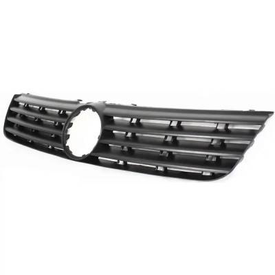 Rareelectrical - New Textured Black Grille Assembly Compatible With Volkswagen Passat Glx 6 Cyl 2.8L Passat Gls 4 - Image 2