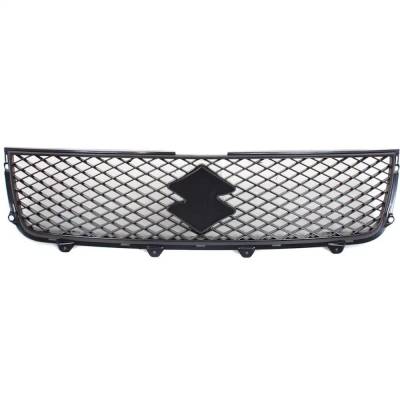 New Grille Assembly Compatible With Suzuki Grand Vitara Base 6 Cyl 2.7L Grand Vitara Jlx 6 Cyl 2.7L