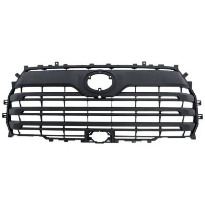 New Textured Dark Gray Grille Assembly Compatible With Toyota Tundra Sr 6 Cyl 3.4L Tundra Limited 6