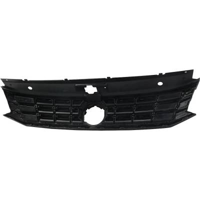 Rareelectrical - New Painted Black Grille Assembly Compatible With Volkswagen Passat Se 4 Cyl 1.8L Passat Sel Premium - Image 5
