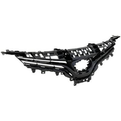 Rareelectrical - New Textured Black Grille Assembly Compatible With Toyota Camry L 4 Cyl 2.5L Camry Hybrid Xle 4 Cyl - Image 3