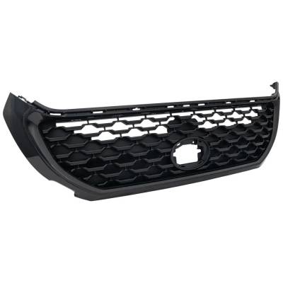 Rareelectrical - New Textured Gray Grille Assembly Compatible With Toyota Corolla Cross L 4 Cyl 2.0L Corolla Cross Le - Image 2