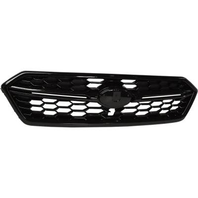Rareelectrical - New Dark Gray Grille Assembly Compatible With Subaru Wrx Base 4 Cyl 2.0L Wrx Limited 4 Cyl 2.0L Wrx - Image 2