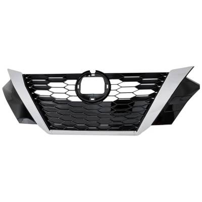 New Grille Assembly Compatible With Nissan Sentra Sr Premium 4 Cyl 2.0L Sentra S Plus 4 Cyl 2.0L
