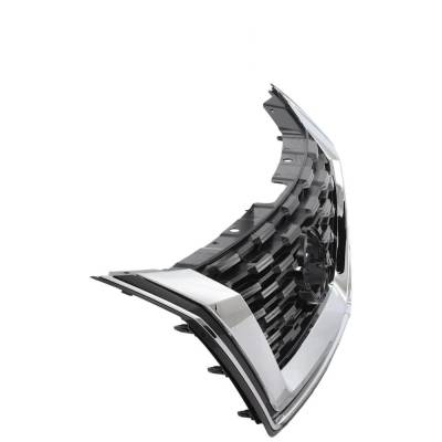 Rareelectrical - New Black Shell Grille Assembly Compatible With Nissan Rogue S 4 Cyl 2.5L Rogue S 3 Cyl 1.5L - Image 8