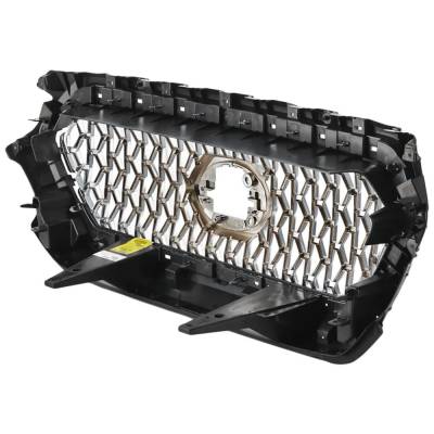 Rareelectrical - Chrome Grille Assembly Compatible With Toyota Tacoma Trd Sport 6 Cyl 3.5L Tacoma Trd Off-Road 6 Cyl - Image 5