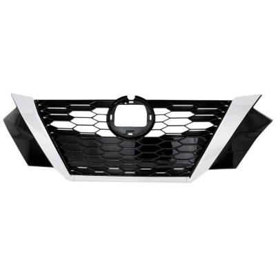 Rareelectrical - New Grille Assembly Compatible With Nissan Sentra Sr Midnight Edition 4 Cyl 2.0L Sentra Sr 4 Cyl - Image 2