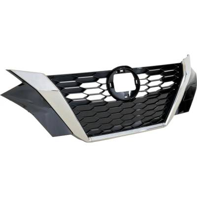 Rareelectrical - New Grille Assembly Compatible With Nissan Sentra S 4 Cyl 2.0L Sentra Sr 4 Cyl 2.0L Sentra S Plus 4 - Image 3