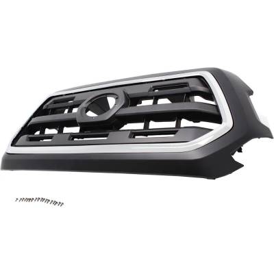 Rareelectrical - New Chrome Shell Grille Assembly Compatible With Toyota Tacoma Sr5 6 Cyl 3.5L Tacoma Sr5 4 Cyl 2.7L - Image 3