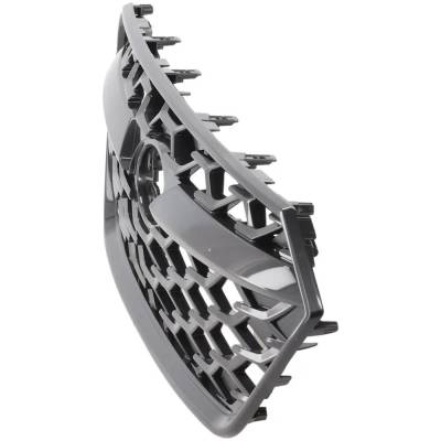 Rareelectrical - New Painted Gray Grille Assembly Compatible With Subaru Wrx Base 4 Cyl 2.4L Wrx Gt 4 Cyl 2.4L Wrx - Image 3