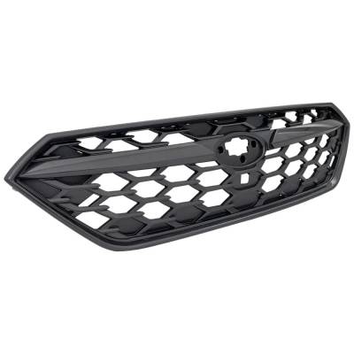 Rareelectrical - New Painted Gray Grille Assembly Compatible With Subaru Wrx Sport-Tech 4 Cyl 2.4L Wrx Limited 4 Cyl - Image 2