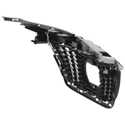 Rareelectrical - New Grille Assembly Compatible With Nissan Versa S 4 Cyl 1.6L Versa Sr 4 Cyl 1.6L Versa Sv 4 Cyl - Image 7