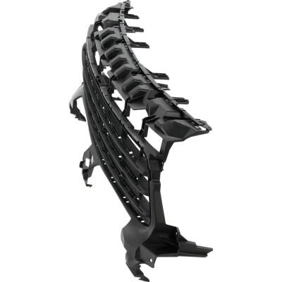 Rareelectrical - New Textured Black Grille Assembly Compatible With Porsche Cayenne S 6 Cyl 2.9L Cayenne Base 6 Cyl - Image 3