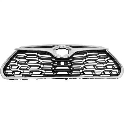 Rareelectrical - New Grille Assembly Compatible With Toyota Highlander Platinum 4 Cyl 2.4L Highlander Hybrid Bronze - Image 2