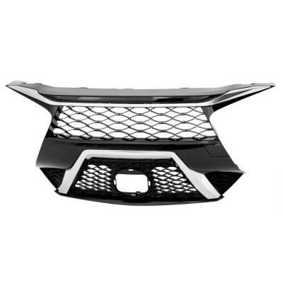 New Painted Black Grille Assembly Compatible With Nissan Maxima Sr 6 Cyl 3.5L 2019 By 623109Dj0b