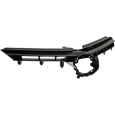 Rareelectrical - New Painted Black Grille Assembly Compatible With Toyota Corolla L 4 Cyl 1.8L Corolla Le 4 Cyl 1.8L - Image 3