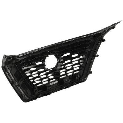 Rareelectrical - New Black Shell Grille Assembly Compatible With Nissan Rogue Sl 3 Cyl 1.5L Rogue S 3 Cyl 1.5L Rogue - Image 4