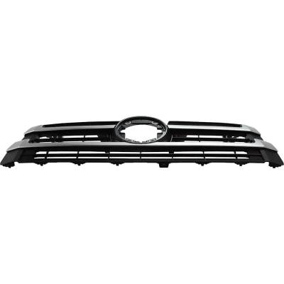 Rareelectrical - New Black Grille Assembly Compatible With Toyota Highlander Le 4 Cyl 2.7L Highlander Limited 6 Cyl - Image 4