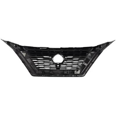 Rareelectrical - New Black Shell Grille Assembly Compatible With Nissan Rogue Sl 4 Cyl 2.5L Rogue Sv 4 Cyl 2.5L Rogue - Image 6