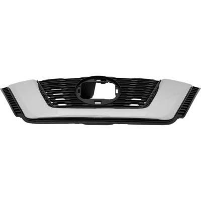 Rareelectrical - New Grille Assembly Compatible With Nissan Rogue Sv Hybrid 4 Cyl 2.0L Rogue Sl Hybrid 4 Cyl 2.0L - Image 6