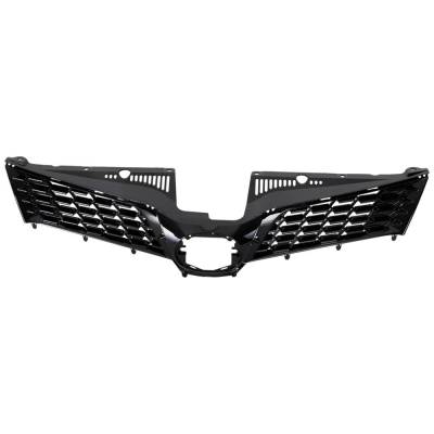 Rareelectrical - New Black Grille Assembly Compatible With Toyota Sienna Se 6 Cyl 3.5L 2018-2020 To1200429 5311408060 - Image 2
