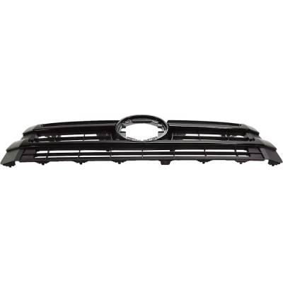 Rareelectrical - New Black Grille Assembly Compatible With Toyota Highlander Limited 6 Cyl 3.5L Highlander Le 4 Cyl - Image 2