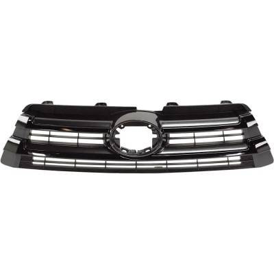 New Black Grille Assembly Compatible With Toyota Highlander Le Plus 6 Cyl 3.5L Highlander Limited 6