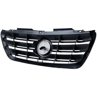 Rareelectrical - New Black Shell Grille Assembly Compatible With Mercedes Benz Sprinter 2500 Base 6 Cyl 3.0L Sprinter - Image 2