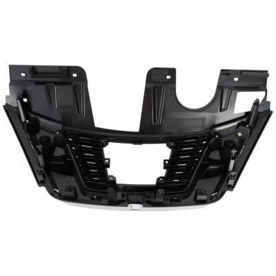 Rareelectrical - New Textured Black Grille Assembly Compatible With Nissan Rogue Sl Hybrid 4 Cyl 2.0L Rogue Sl 4 Cyl - Image 4