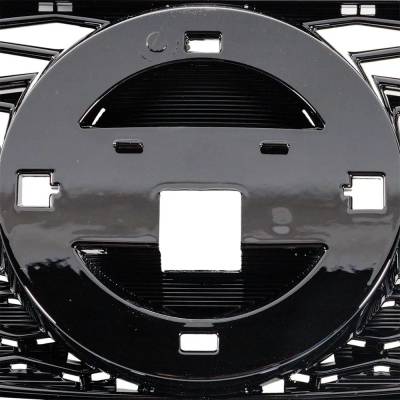 Rareelectrical - New Painted Black Grille Assembly Compatible With Nissan Rogue Sl 4 Cyl 2.5L Rogue Special Edition 4 - Image 7