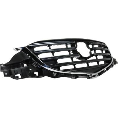 Rareelectrical - New Chrome Shell Grille Assembly Compatible With Mazda Cx-5 Sport 4 Cyl 2.0L Cx-5 Grand Touring 4 - Image 2