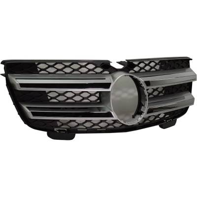 Rareelectrical - New Painted Silver Grille Assembly Compatible With Mercedes Benz Gl350 Bluetec 4Matic 6 Cyl 3.0L - Image 2