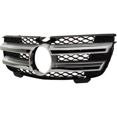 Rareelectrical - New Painted Silver Grille Assembly Compatible With Mercedes Benz Gl450 Base 8 Cyl 4.7L Gl350 Bluetec - Image 3
